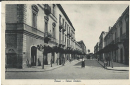 TRANI CORSO CAVOUR  1937 ANIMATA - Trani