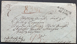 Poland Stampless 18?? Ratibor - Racibórz Very Nice Cover - ...-1860 Prephilately