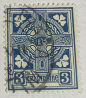 Ireland 1922 Celtic Cross 3p - Used - Usati
