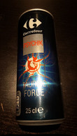 Lattina Italia - Energy Drink Psychik Carrefour - Blikken