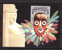 Umm Al Qiwain Block 54 MNH ** (1972) - Umm Al-Qiwain