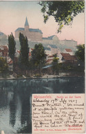 GERMANY - Weissenfels Partie An Der Saale. Vignette - Good Postmark Etc  1907 To UK - Weissenfels