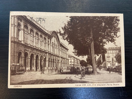 TORINO Corso Vitt. Lm. Il E Stazione Porta Nuova. 1925 - Parken & Tuinen