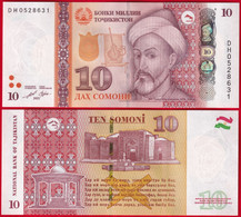 Tajikistan 10 Somoni 2021 P-24 UNC - Tadjikistan