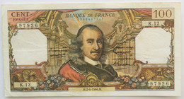 France - 100 Francs - 2-4-1964 - PICK 149a.1 / F65.01 - TTB - 100 F 1964-1979 ''Corneille''