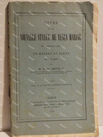 Greece Etude Sur Une NOUVELLE STATUE DE VENUS MARINE En Marbre De Paros. J. Chevrier Paris 1876. - 1801-1900