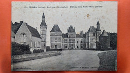 CPA.(72)  Requeil .  Château De La Roche Mailly.    (W.1216) - Autres & Non Classés