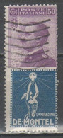 ITALIA 1924 - Pubblicitari - 50 C. De Montel           (g8996) - Reklame