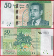 Morocco 50 Dirhams 2012 P-75 "Mohammed VI" UNC - Marokko