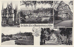 So Schön Ist's In Frankenberg A. D. Eder - Rathaus - Jugendherberge - Gossberg - Frankenberg (Eder)