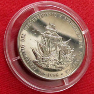 Dominicana 1 Peso 1988 Sail Ship - Dominikanische Rep.