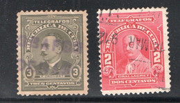 Telegraph Stamps Ed 87, 93 Used - Télégraphes