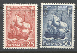 1951  Sailing Warships  Sc 327-8  **  MNH - Unused Stamps