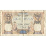 France, 1000 Francs, Cérès Et Mercure, 1930, 1930-07-10, TB, Fayette:37.5 - 1 000 F 1927-1940 ''Cérès E Mercure''