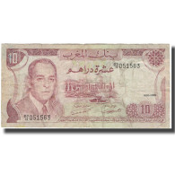 Billet, Maroc, 10 Dirhams, 1970, KM:57b, B+ - Marocco