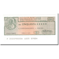 Billet, Italie, 50 Lire, 1976, 1976-01-27, NEUF - [10] Assegni E Miniassegni