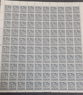 INDIA 1965-1967 4th Series Definitive 6p Konark Elephant (watermark Ashoka) Full Sheet MNH Rare To Find Full Sheet - Autres & Non Classés