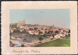 84 - Chateauneuf Du Pape - Vue Générale Et Le Vieux Château - Chateauneuf Du Pape