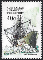 AUSTRALIAN ANTARCTIC TERRITORY (AAT) 1979 QEII 40c Multicoloured 'Ships, M.H Kista Dan SG48 FU - Used Stamps
