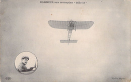 CPA - FRANCE - Aviateur - BARRIER Sur Monoplan BLERIOT - ELD - Aviateurs