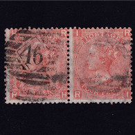 GB.1866.Q.Victoria.SG 94.Plate 8. Pair.4d.Used. - Oblitérés