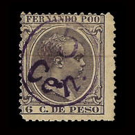 Fernando Poo 1896-00 Alfonso XIII.tipo C.5ct S 6ct.MH.Edifil.40 C. - Fernando Po