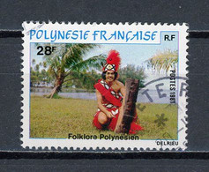 POLYNESIE - FOLKLORE -  N° Yt 166 Obli. - Gebraucht