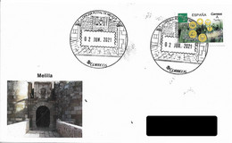 SPAIN. POSTMARK. MELILLA. 2021 - Macchine Per Obliterare (EMA)