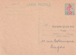 France Entiers Postaux - 0,20 Semeuse - Variété Semeuse Déplacée - TB - Standaardpostkaarten En TSC (Voor 1995)