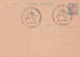 France Entiers Postaux - 0,20 Semeuse - Variété Semeuse Déplacée - TB - Cartes Postales Types Et TSC (avant 1995)