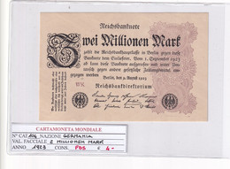 GERMANIA WEIMAR 2 MILLIONEN MARK 1923 P 104 - 2 Miljoen Mark