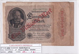 GERMANIA WEIMAR 1 MILLIARDE MARK 1922 P 113 - 1 Mrd. Mark