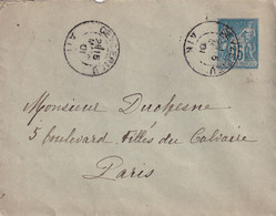 France Entiers Postaux - 15c Sage Enveloppe - Standard- Und TSC-Briefe (vor 1995)