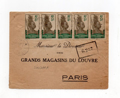 !!! GABON, LETTRE DE SINDARA POUR PARIS DE 1921 - Briefe U. Dokumente