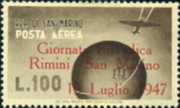 140616 MNH SAN MARINO 1947 JORNADA FILATELICA - Usados