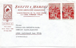 62797 - Italien - 1975 - 2@50L Normannische Kunst A Bf (u Etw Reduziert) FIRENZE - ... -> Westdeutschland - Autres & Non Classés