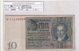 GERMANIA WEIMAR 10 REICHSMARK 1929 P 180 - 10 Mark