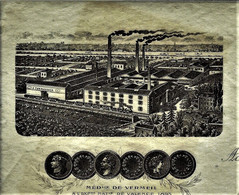 1918 MANUFACTURE PRODUITS REFRACTAIRES ENSEIGNE USINE Fournier Terrassier  Tain Drome Pour Brugière Chateauneuf Du Rhone - 1900 – 1949