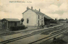 Luçay Le Mâle * La Gare * Ligne Chemin De Fer Indre * Villageois - Altri & Non Classificati