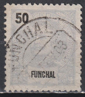 Timbre Oblitéré De Funchal De 1905 N° 22 - Funchal