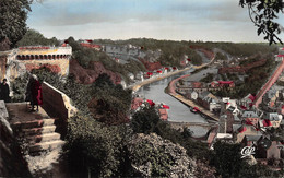 DINAN   -  Lot De 3 Cartes -  Le Vieux Port - Le Viaduc Et La Vallée De La Rance - Vue Générale Et Tour Ste-Catherine - Dinan