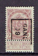 Préo - Voorafgestempelde Zegels 1385B - Gand 1909 Timbre N°82 - Roulettes 1894-99