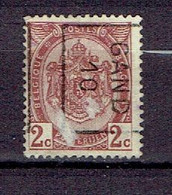 Préo - Voorafgestempelde Zegels 1527B - Gand 1910 Timbre N°82 - Roller Precancels 1894-99