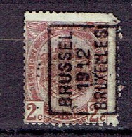 Préo - Voorafgestempelde Zegels 1937A - Bruxelles 1912 Timbre N°82 - Rollo De Sellos 1894-99