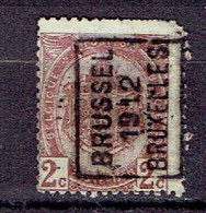 Préo - Voorafgestempelde Zegels 1937A - Bruxelles 1912 Timbre N°82 - Roller Precancels 1894-99
