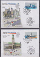 BRD FDC 1999 Nr.2036 - 2037  Landesparlamente In Deutschland ( D 2378 ) - 1991-2000