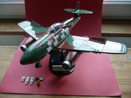 COBI 5543 AVION CHASSEUR A REACTION ALLEMAND MESSERSCHMITT ME 262 A + TETE FIGURINE COMPLET DES PIECES SANS NOTICE - Autres & Non Classés