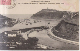 Le Legue St Brieuc Entree Du Port  Carte Postale Animee   1906 - Legé