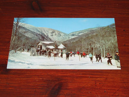 56655-           T-BAR LIFT, AT MT. MANSFIELD WITH SMUGGLER'S NOTCH IN BACKGROUND, STOWE, VERMONT, USA - Seattle