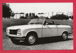 BELLE REPRODUCTION D'APRES UNE PHOTO ORIGINALE - PEUGEOT 304 CABRIOLET - Automobili